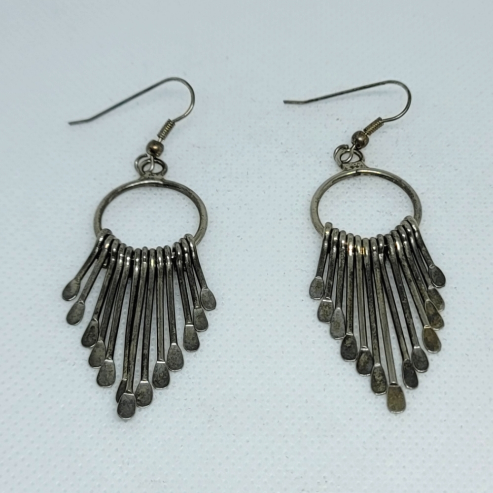 Handmade Carpenter's Nails Earrings